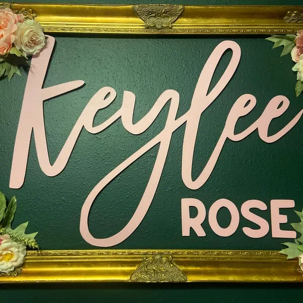 Personalized Wooden Name Sign 4
